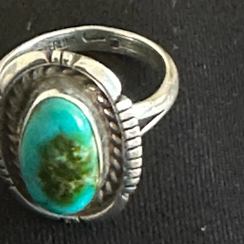 Sterling Silver and Turquoise Native Ring NWOT - Picture 13 of 15